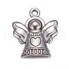 Tibetan Style Alloy Pendants TIBEB-A11978-AS-LF-1