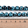 Baking Painted Glass Beads Strands DGLA-N003-10mm-A08-4