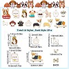 SUNNYCLUE 32Pcs 16 Style Alloy Enamel Pendants ENAM-SC0002-91-2