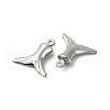 Non-Tarnish 304 Stainless Steel Pendants STAS-L024-017P-2