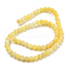 Natural Crackle Agate Beads Strands G-G055-6mm-6-5