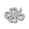 Non-Tarnish 304 Stainless Steel Textured Pendants STAS-J040-03B-P-3