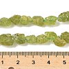 Raw Rough Natural Peridot Beads Strands G-M453-D12-5