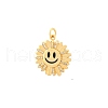 Brass Micro Pave Cubic Zirconia Pendants PW-WGE8ABD-06-1