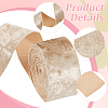BENECREAT 15 Yards 3 Styles Polyester Single Face Velvet Ribbons SRIB-BC0001-31A-4