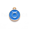 Alloy Enamel Pendants ENAM-S124-01B-02C-2