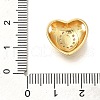 Rack Plating Brass Micro Pave Cubic Zirconia Pendants KK-I722-04G-O-3