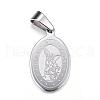 Non-Tarnish 304 Stainless Steel Pendants STAS-G102-38P-1