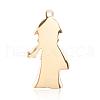 304 Stainless Steel Pendants STAS-K150-17G-2