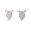Non-Tarnish 201 Stainless Steel Chandelier Component Links STAS-F231-084P-1-1