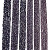 Electroplate Glass Beads Strands EGLA-A044-P8mm-B11-2