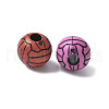Opaque Acrylic Beads OACR-D302-02A-2