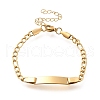 304 Stainless Steel Kids Bracelets BJEW-M233-08G-1