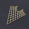 201 Stainless Steel Filigree Pendants STAS-N090-JN796-2-2