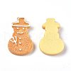 Christmas Theme Resin Cabochons RESI-CJC0001-37L-2