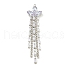Brass Rhinestone Pendants KK-I715-13S-01-1