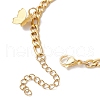 304 Stainless Steel Figaro Chains Bracelets BJEW-JB11604-5