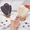 DELORIGIN DIY Interchangeable Pendant Necklace Making Kit DIY-DR0001-01-3