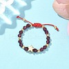 Natural Garnet Rings RJEW-JR00897-01-1
