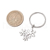 201 Stainless Steel Keychain KEYC-JKC01184-02-3
