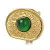 Natural Mixed Stone Finger Rings RJEW-Q822-35G-2