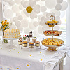 3-Tier Semi-Circle Wood Cupcake Display Risers ODIS-WH0030-89-6