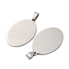 201 Stainless Steel Pendants STAS-V014-06A-P-2