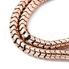 Electroplated Non-magnetic Hematite Beads Strands G-P571-E01-01-3