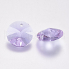 Faceted Glass Rhinestone Charms RGLA-F049-8mm-371-2