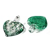 Lampwork Pendants FOIL-K003-02B-2