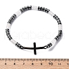 Bohemia Column Natural White Jade Bead Stretch Bracelets BJEW-F493-01EB-4