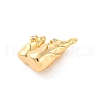 Brass Rhinestone Crystal Pendants KK-E793-07G-2