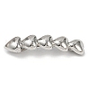 Alloy with Iron Clip Hair Barrettes PHAR-G014-01A-P-2