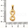 201 Stainless Steel Pendants STAS-Q344-15G-3