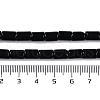 Natural Obsidian Beads Strands G-C128-A35-01-5