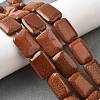 Synthetic Goldstone Beads Strands G-S386-A06-1