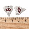 304 Stainless Steel Pendants STAS-L022-109P-03-3
