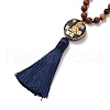 108 Mala Prayer Beads Necklace NJEW-JN03740-4