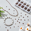   500Pcs 10 Styles Tibetan Style Alloy Spacer Beads TIBEB-PH0004-99-5
