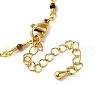 Brass Chain Necklace Making KK-K337-13G-08-3