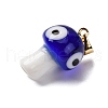 Handmade Lampwork Pendants LAMP-S069-07G-3