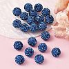 Pave Disco Ball Beads RB-H258-10MM-243-4
