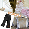 Polyester Elastic Lace Trim SRIB-WH0011-122A-5