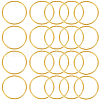 SOFPLATE Iron Open Jump Rings FIND-SP0002-63E-1