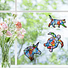 CREATCABIN Paper Window Decoration AJEW-CN0001-49B-03-7