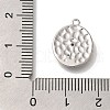 Brass Micro Pave Cubic Zirconia Pendants KK-U038-06P-3