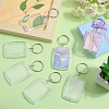 SOFPLATE 50Pcs Acrylic Photo Frame Keychain ZXFQ-SP0001-01-4