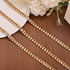 Rectangle Plastic Beaded Trimming DIY-WH0656-36B-5