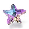 Electroplate Glass Charms X-GLAA-H101-B-03-2