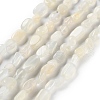 Natural White Moonstone Beads Strands G-P497-01C-65-2
